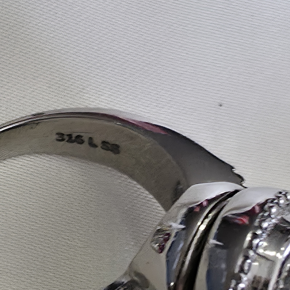 Multi Gemstone Interchangeable Stainless Steel Ri… - image 6